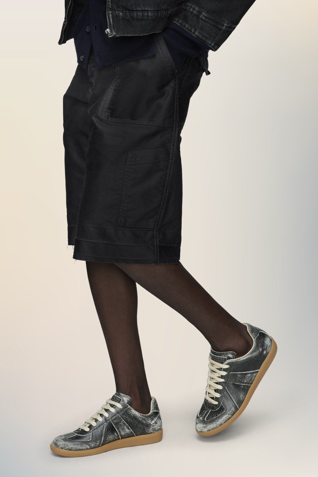 Alternative view of Giày Maison Margiela Replica Sneakers 'Black' S57WS0517P7424H8328