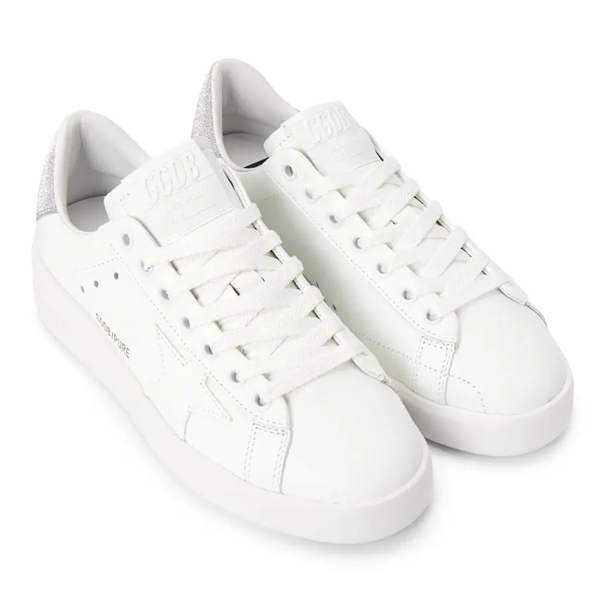 Giày Golden Goose Pure Star Glitter 'White' GWF00197-F000538-80185 - Ảnh 4