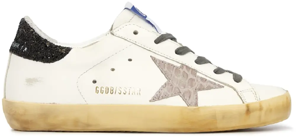 Giày Golden Goose Superstar Crocodile 'White' GWF00101-F003194-11172