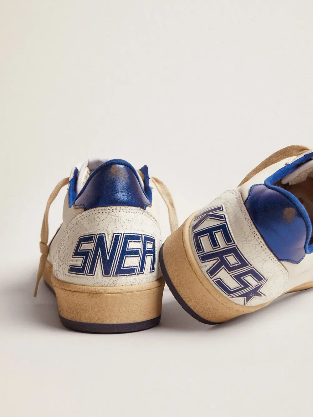 Alternative view of Giày Golden Goose Ball Star Sneakers 'White Nappa' GMF00117-F002198-10327