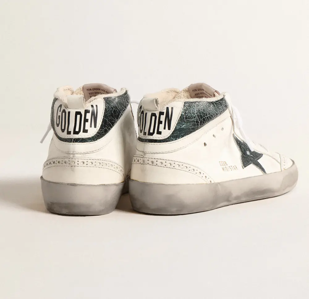 Alternative view of Giày Golden Goose Mid Star 'White' GMF00123-F004532-11488