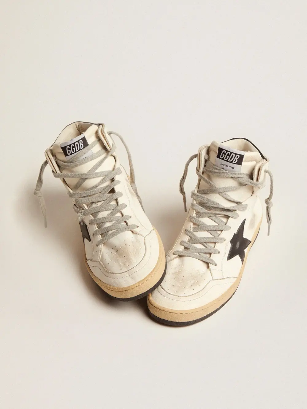 Giày Golden Goose Sky-Star 'Black Inserts' GMF00230-F002190-10283 - Ảnh 3