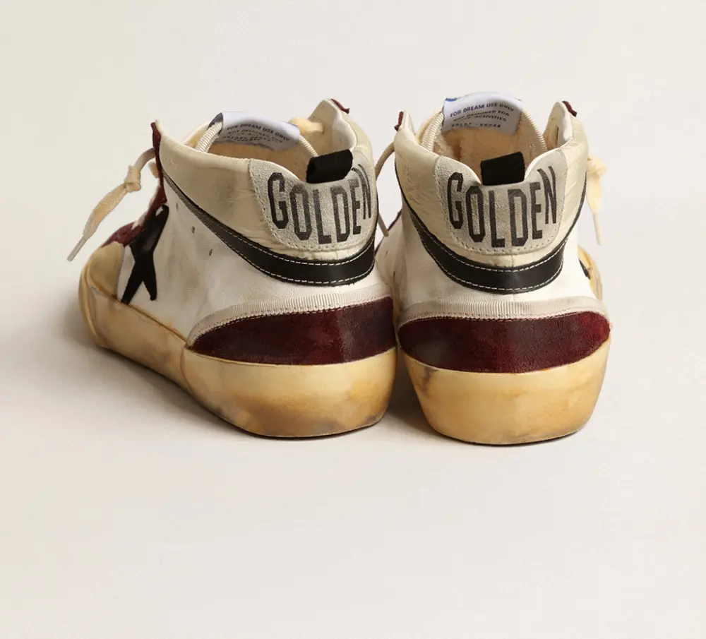 Alternative view of Giày Golden Goose Mid Star In Nappa 'White' GMF00460-F004009-82103