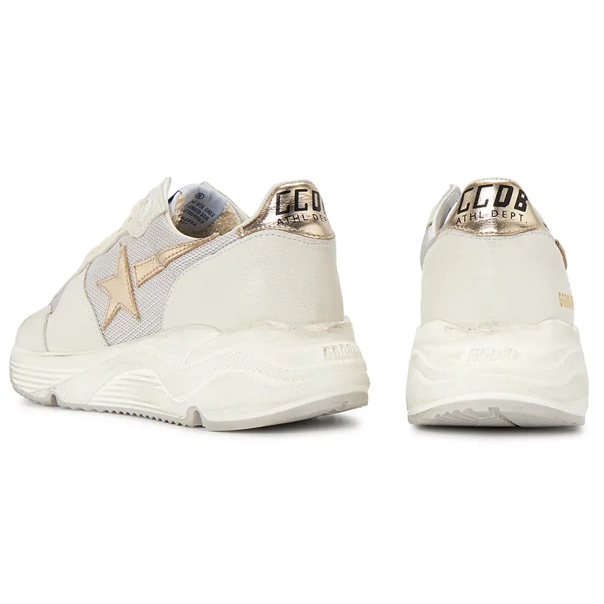 Giày Golden Goose Running Sole 'White Silver' GWF00215-F002561-10911 - Ảnh 5