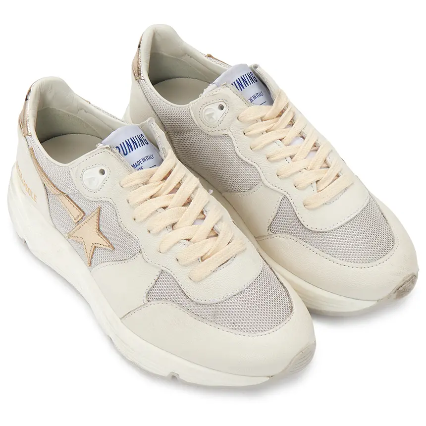 Giày Golden Goose Running Sole 'White Silver' GWF00215-F002561-10911 - Ảnh 3