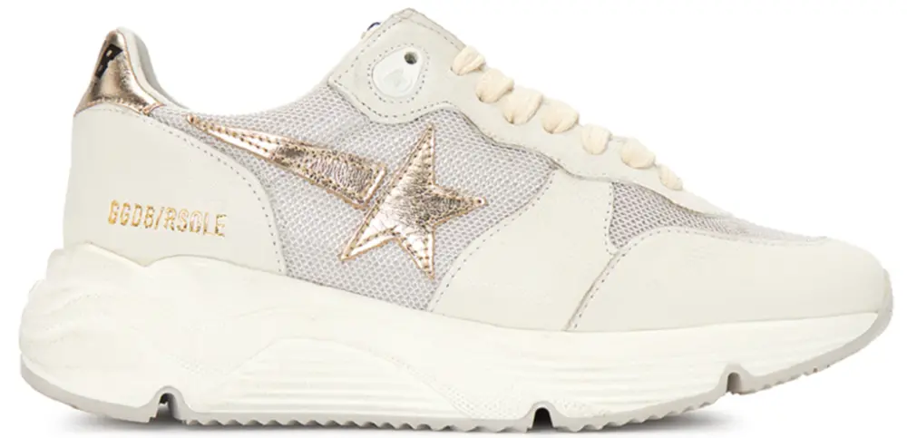 Giày Golden Goose Running Sole 'White Silver' GWF00215-F002561-10911