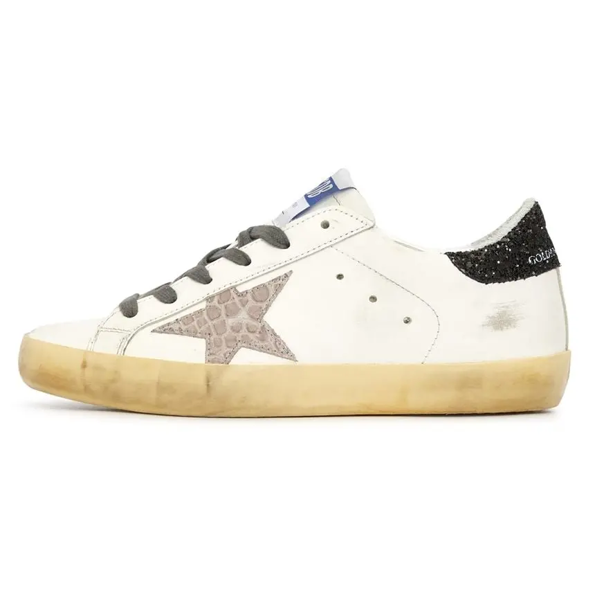 Giày Golden Goose Superstar Crocodile 'White' GWF00101-F003194-11172 - Ảnh 4
