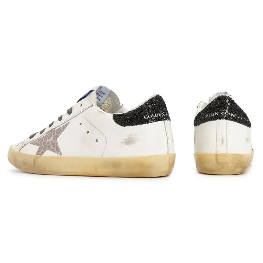 Giày Golden Goose Superstar Crocodile 'White' GWF00101-F003194-11172 - Ảnh 3
