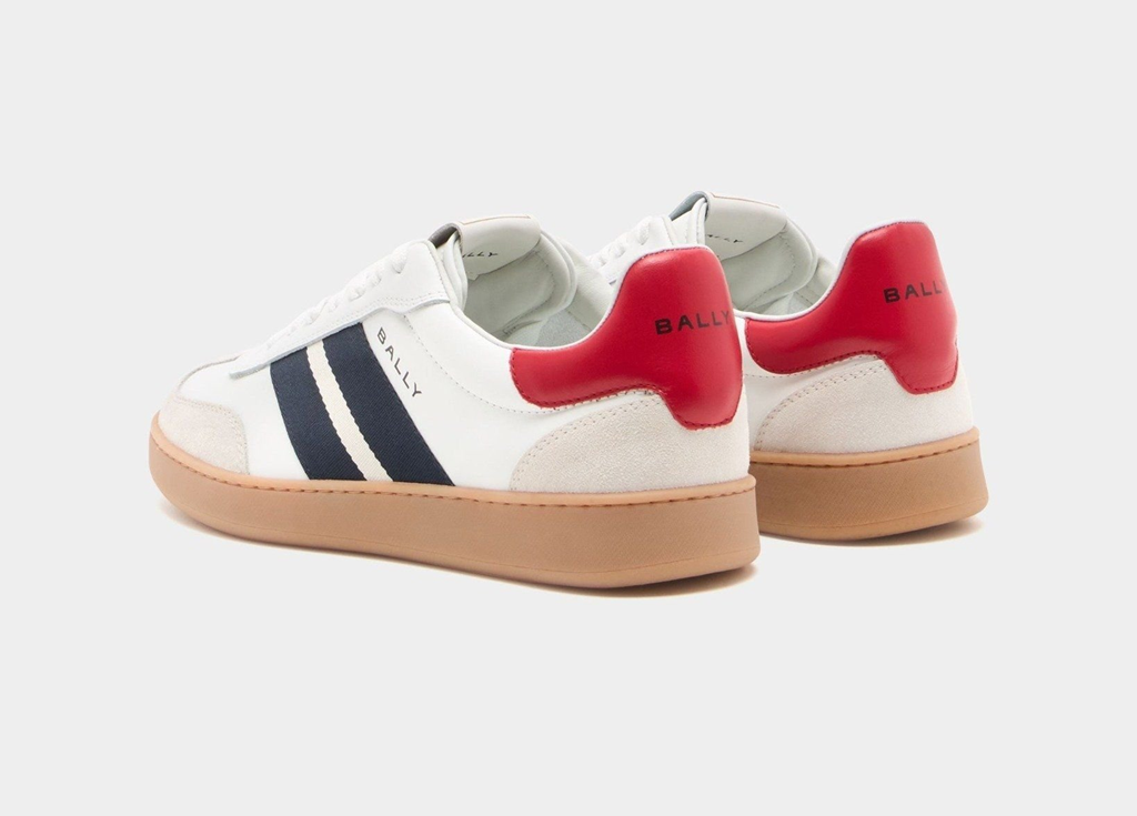 Giày Bally Retro Crest Sneaker 'White' 6312015 - Ảnh 4