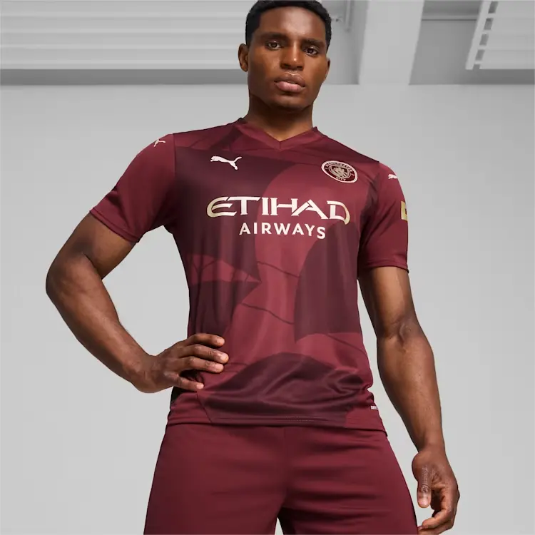 Alternative view of Áo Puma Manchester City 24/25 Third Jersey ‘Dark Jasper’ 775201-03