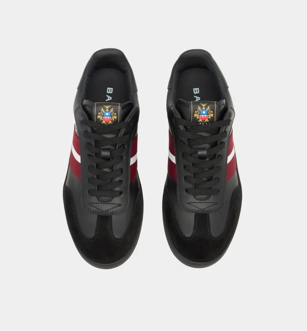 Giày Bally Retro Crest Sneaker 'Black' 6312017 - Ảnh 4