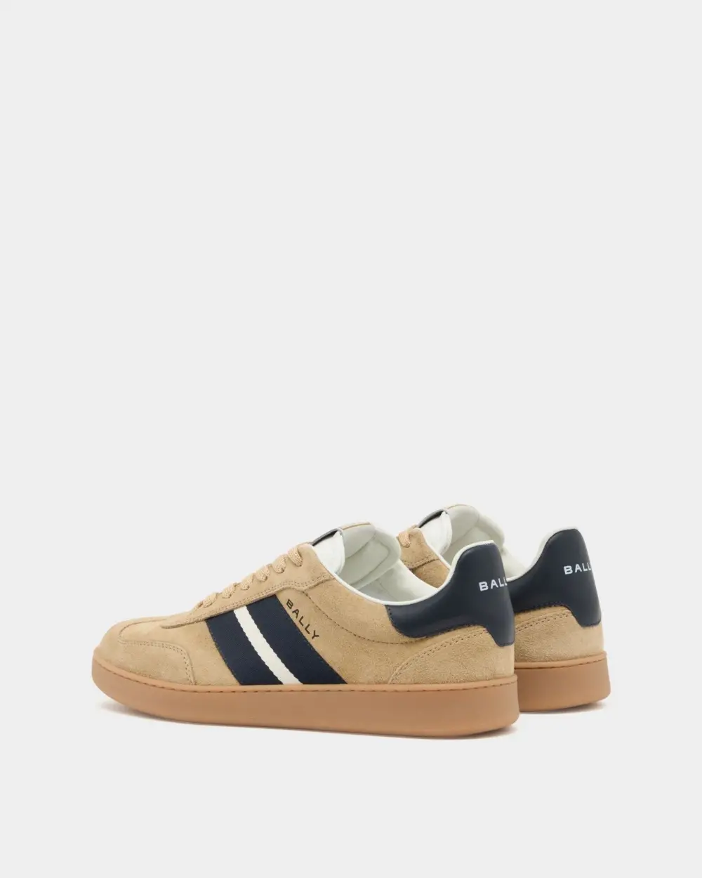 Giày Bally Retro Crest Sneaker 'Brown' 6312013 - Ảnh 4