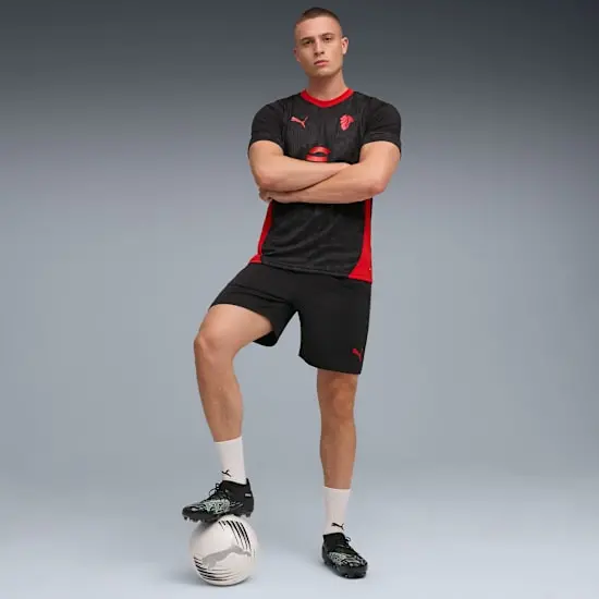 Áo Puma AC Milan 25/26 Training Shirt ‘Black Red’ 782356-04 - Ảnh 3