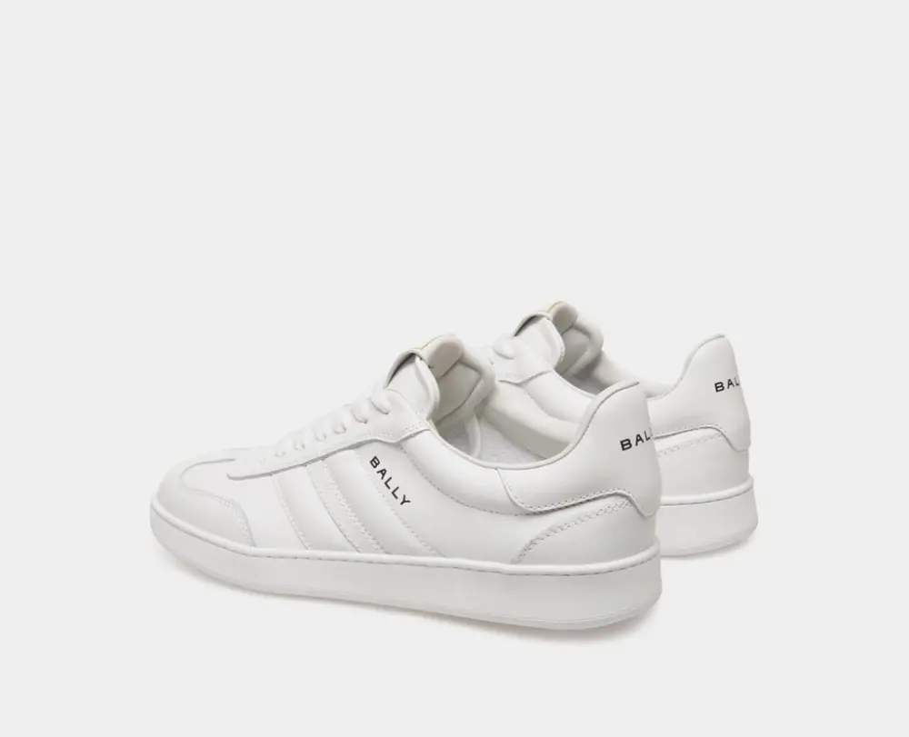 Giày Bally Retro Crest Sneaker 'White' 6312010 - Ảnh 3
