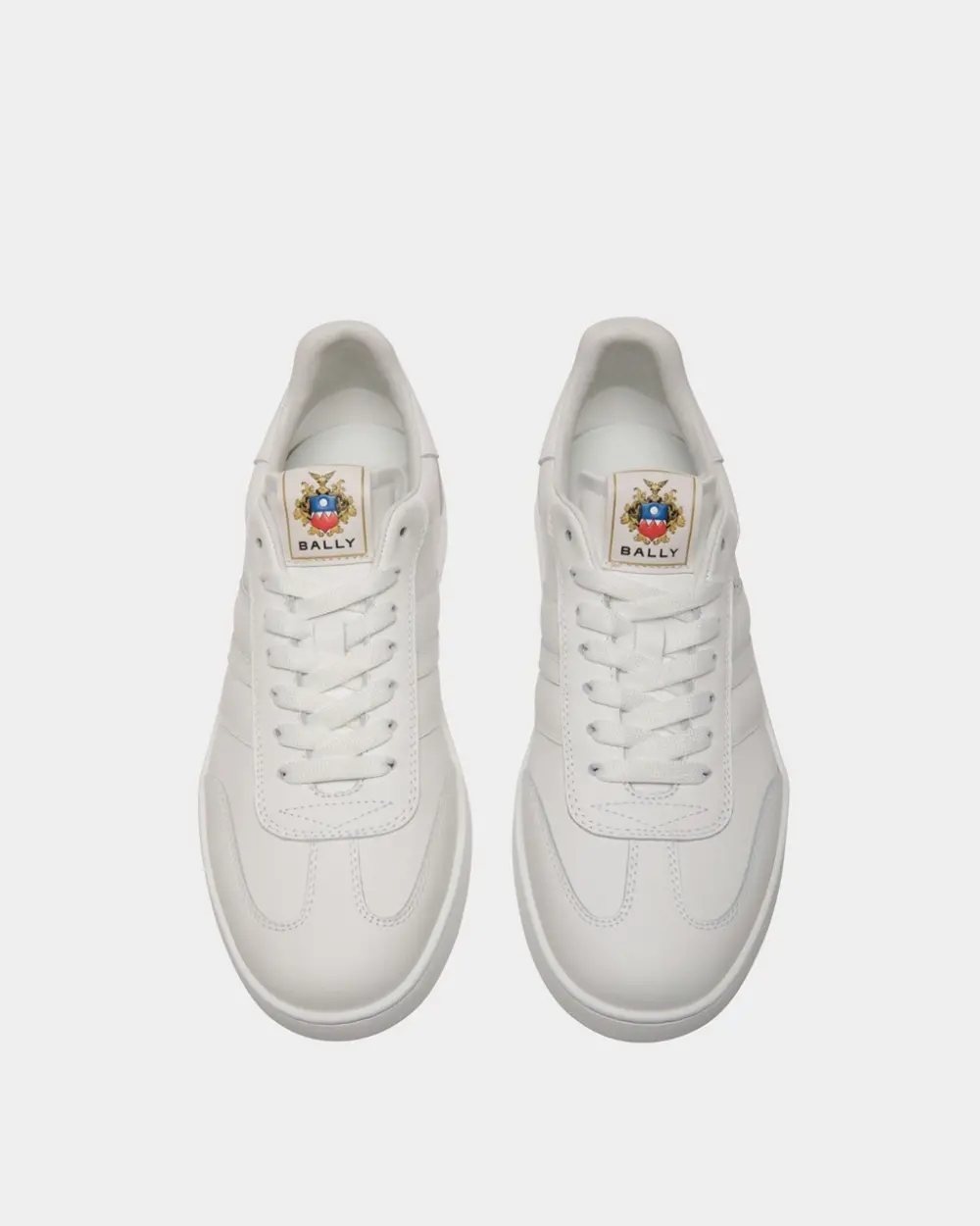 Giày Bally Retro Crest Sneaker 'White' 6312010 - Ảnh 4