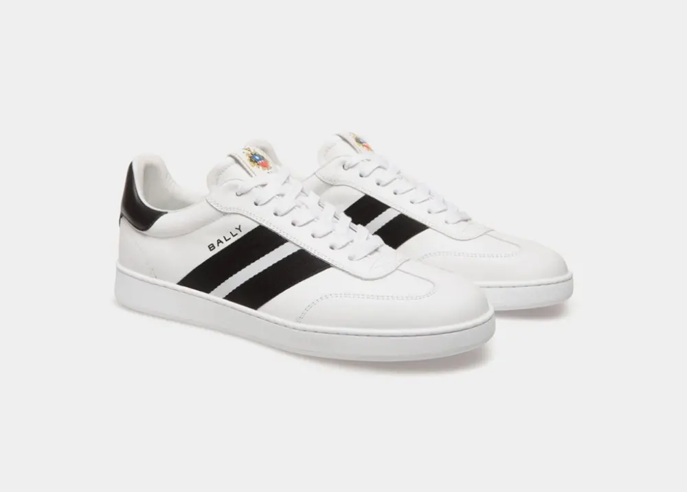 Alternative view of Giày Bally Retro Crest Sneaker 'White' 6312018