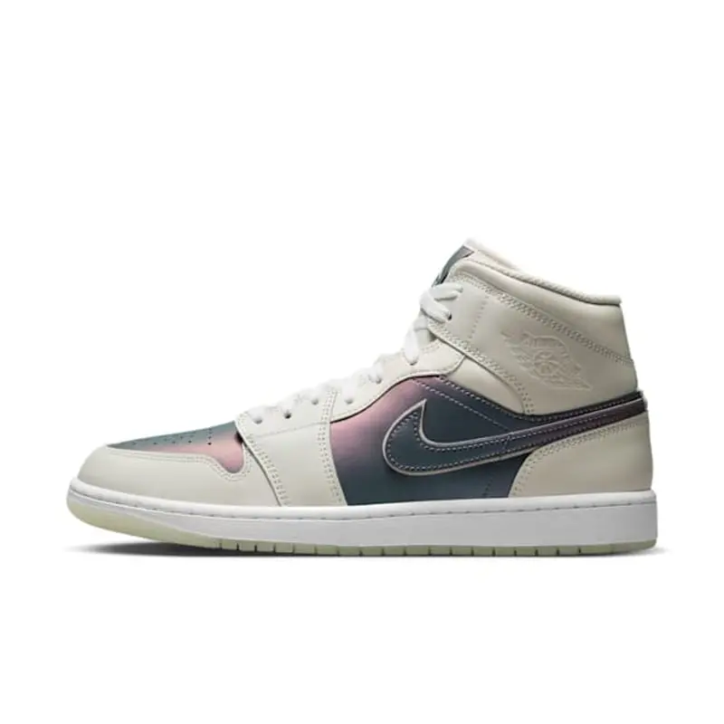 Giày Nike Jordan 1 Mid SE ‘Phantom Iridescent’ IH4107-030 - Ảnh 5