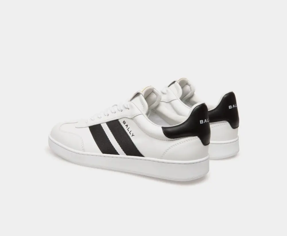 Giày Bally Retro Crest Sneaker 'White' 6312018 - Ảnh 3