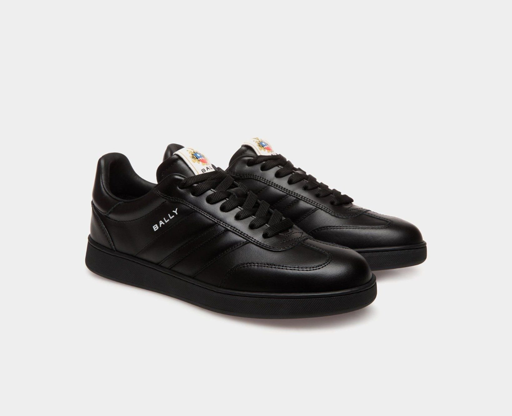 Alternative view of Giày Bally Retro Crest Sneaker 'Black' 6312011
