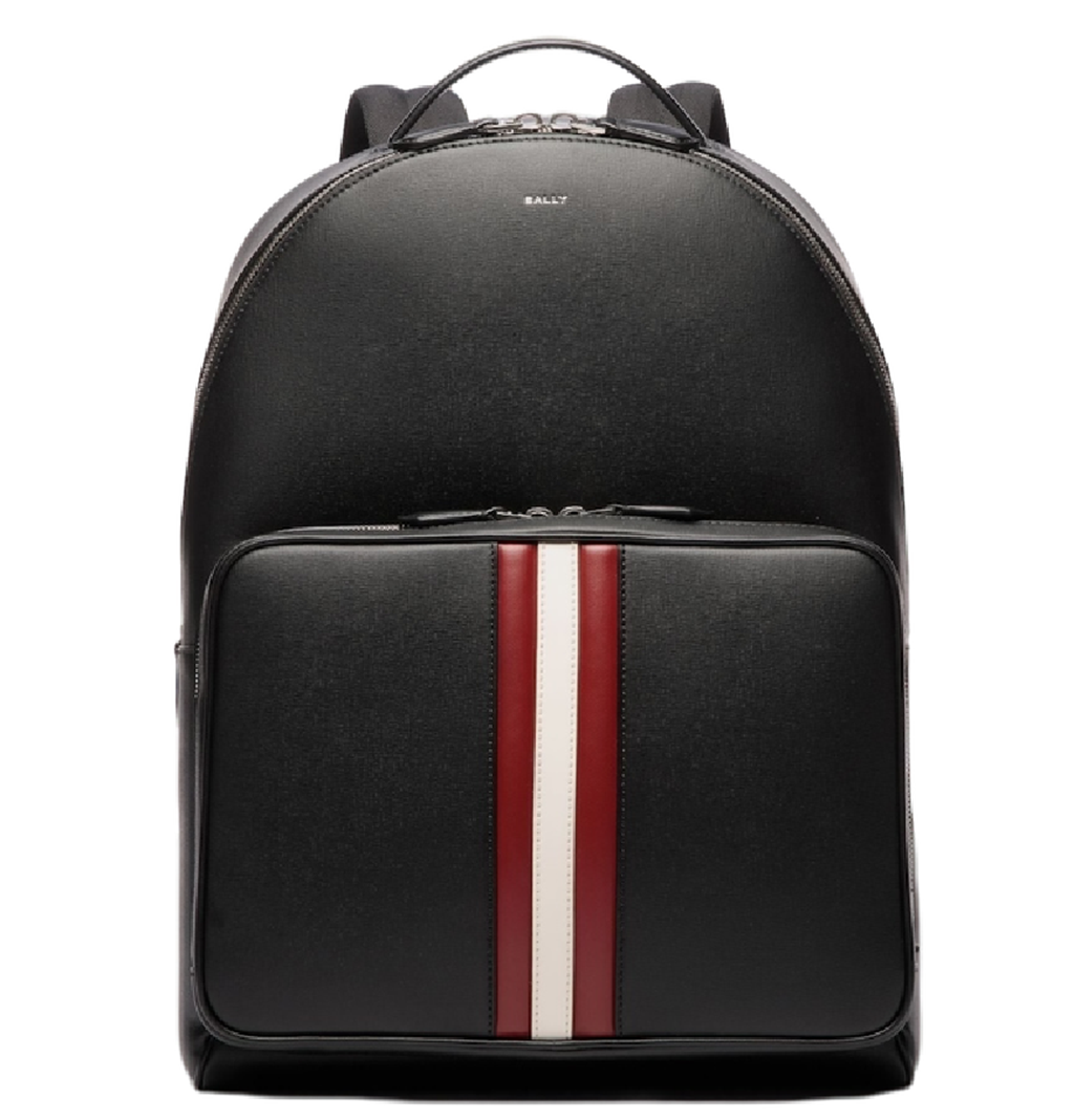Balo Bally Mythos Backpack Recycled Leather 'Black' 6308460