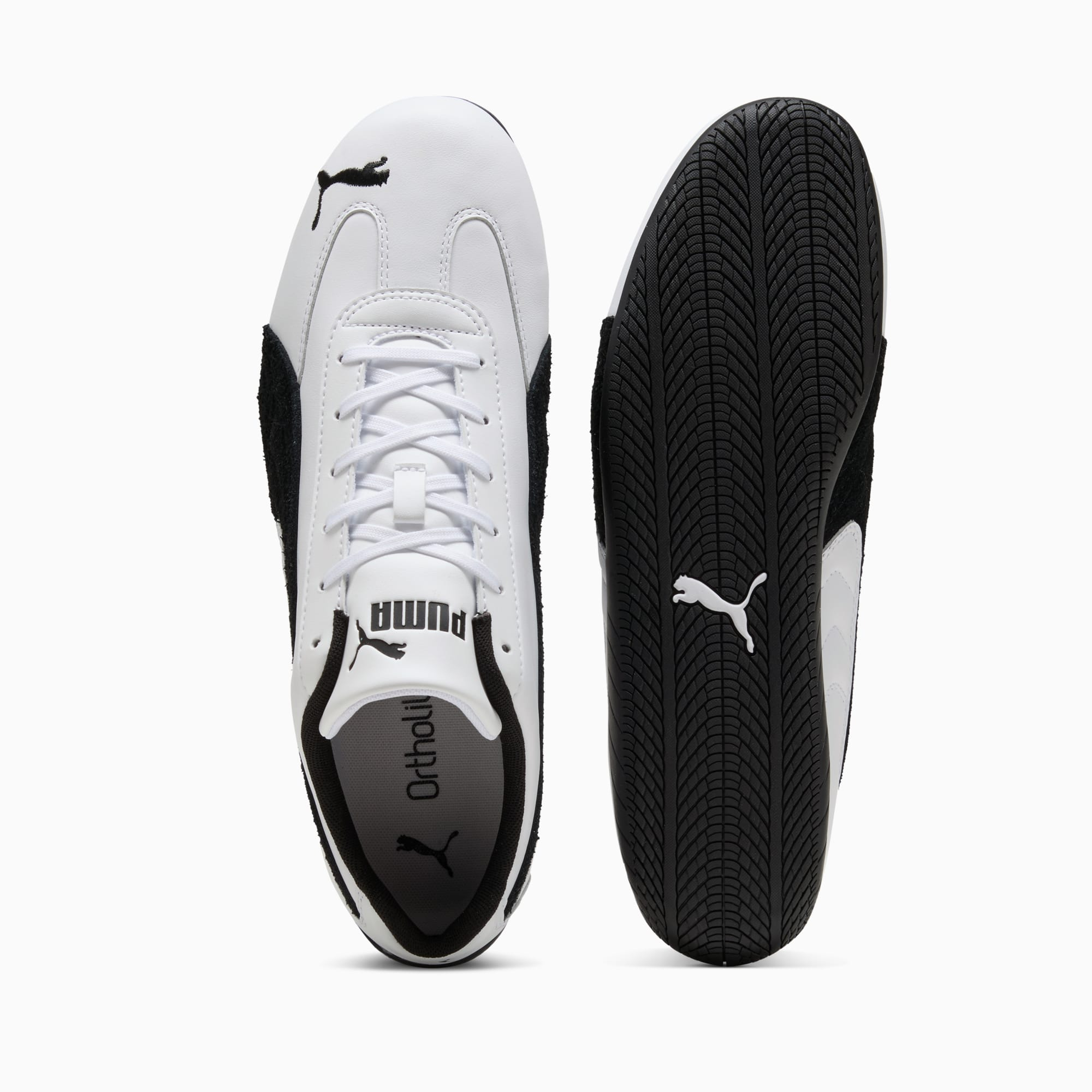 Giày Puma Speedcat Leather ‘White Black’ 403175-01 - Ảnh 5