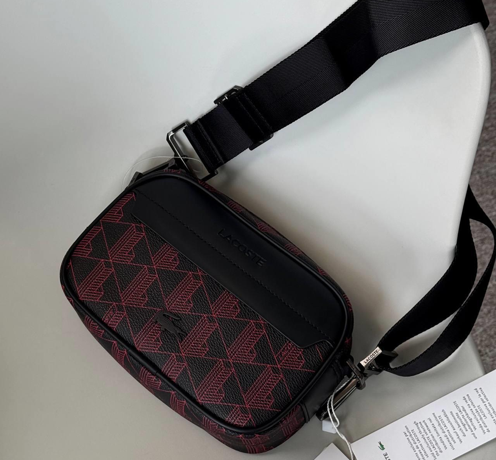 Túi Lacoste The Blend Crossbody 'Red' NH3875LX-J57 - Ảnh 4