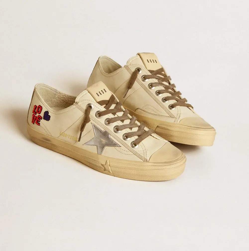 Alternative view of Giày Golden Goose V-Star 'Ecru' GWF00129-F006650-11548