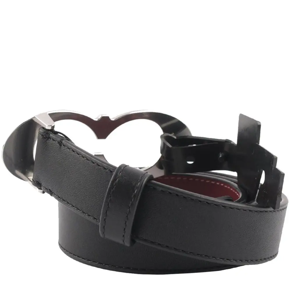 Thắt Lưng Coach Signature Buckle Belt 'Black' C1725-SVO2D - Ảnh 3