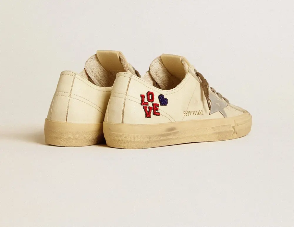 Giày Golden Goose V-Star 'Ecru' GWF00129-F006650-11548 - Ảnh 4