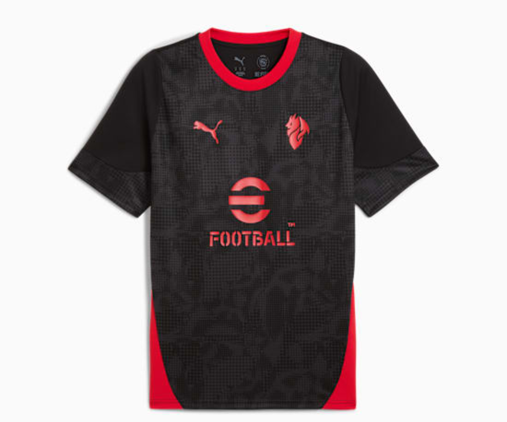 Áo Puma AC Milan 25/26 Training Shirt ‘Black Red’ 782356-04
