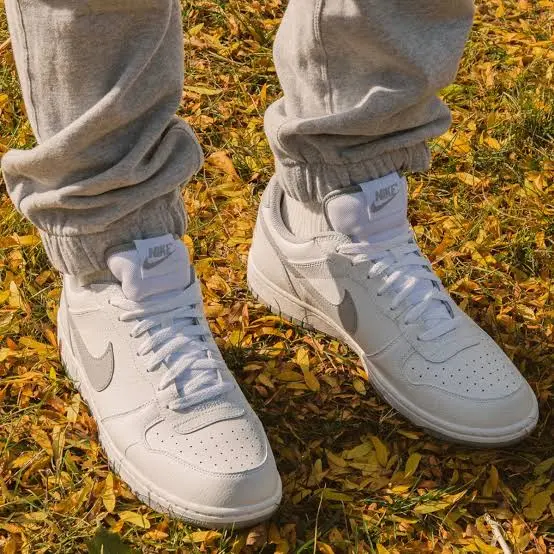 Giày Nike Big Low ‘White Wolf Grey’ 355152-106 - Ảnh 6