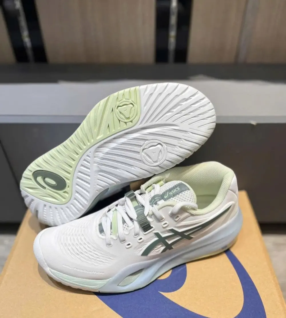 Giày Asics GEL-RESOLUTION X 'WHITE' 1042A279-102 - Ảnh 8