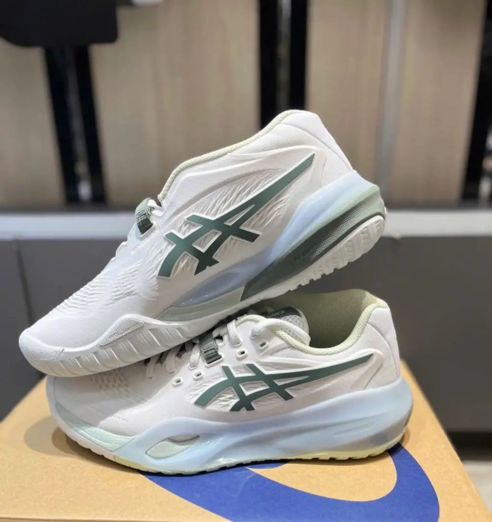 Giày Asics GEL-RESOLUTION X 'WHITE' 1042A279-102 - Ảnh 7