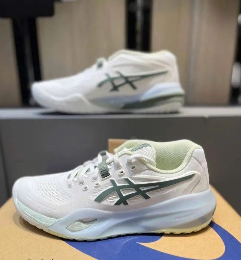 Giày Asics GEL-RESOLUTION X 'WHITE' 1042A279-102 - Ảnh 6