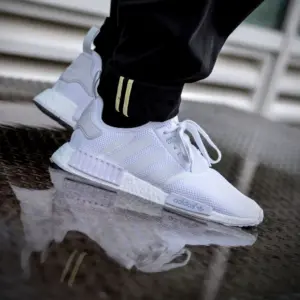Giày Adidas NMD R1 ‘All White’ S79166 - Ảnh 5