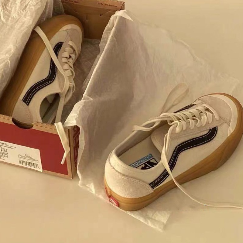 Giày Vans Style 36 Decon SMU ‘Dark Gray Raw’ VN0A5HFF2Z3 - Ảnh 5