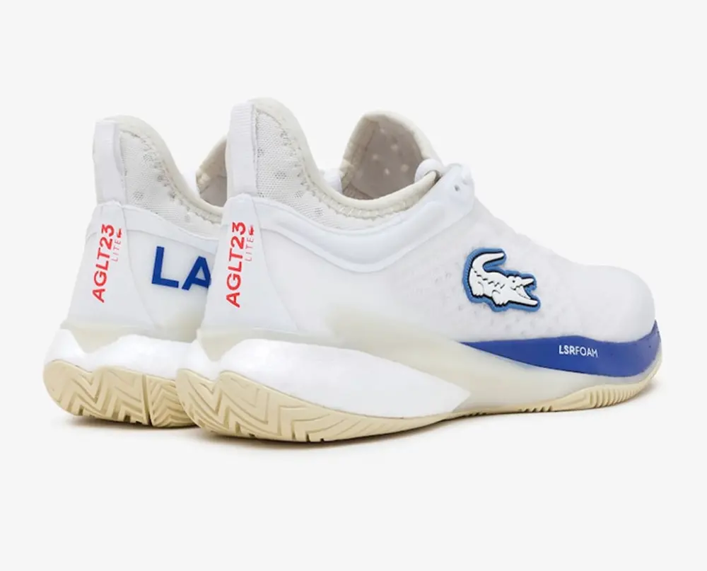 Giày Lacoste AG-LT23 Light Textile Tennis Shoes 'White' RZ0028W54G - Ảnh 3