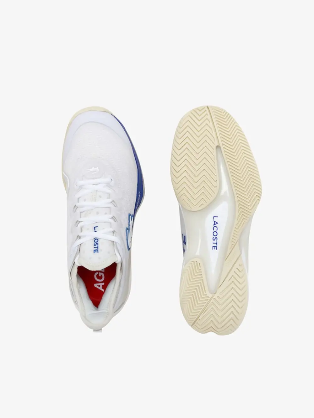 Giày Lacoste AG-LT23 Light Textile Tennis Shoes 'White' RZ0028W54G - Ảnh 4