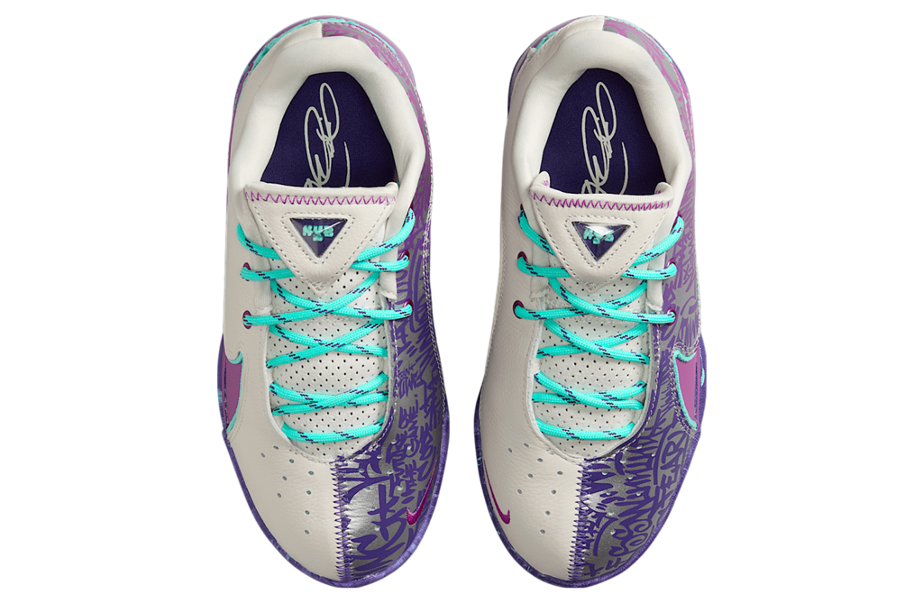 Giày Nike LeBron 22 GS ‘Frozen Grapes’ IF8254-001 - Ảnh 2