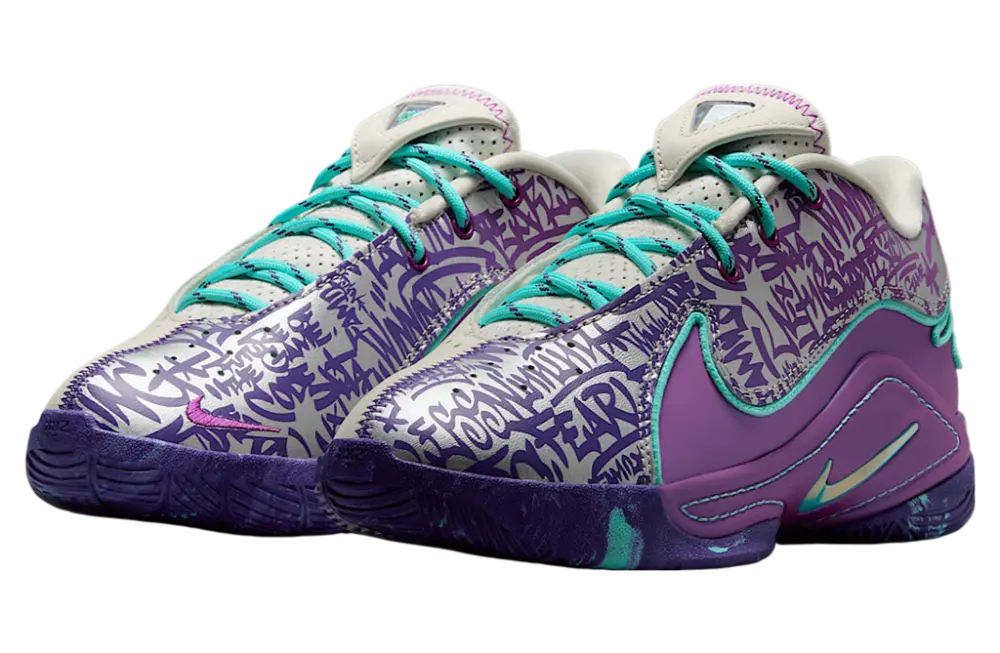 Giày Nike LeBron 22 GS ‘Frozen Grapes’ IF8254-001 - Ảnh 3