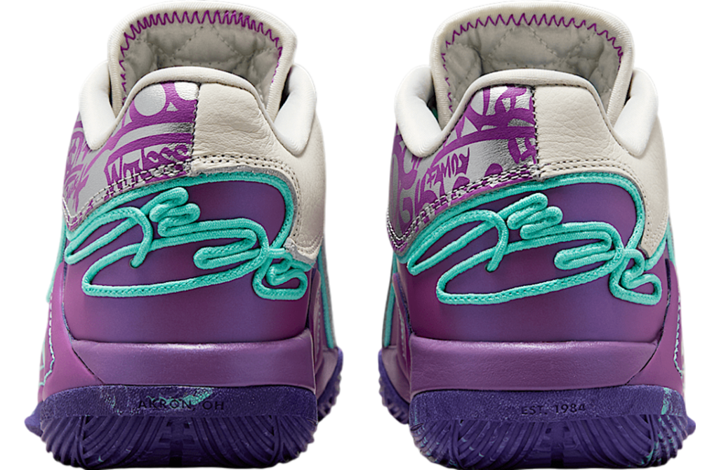 Giày Nike LeBron 22 GS ‘Frozen Grapes’ IF8254-001 - Ảnh 4