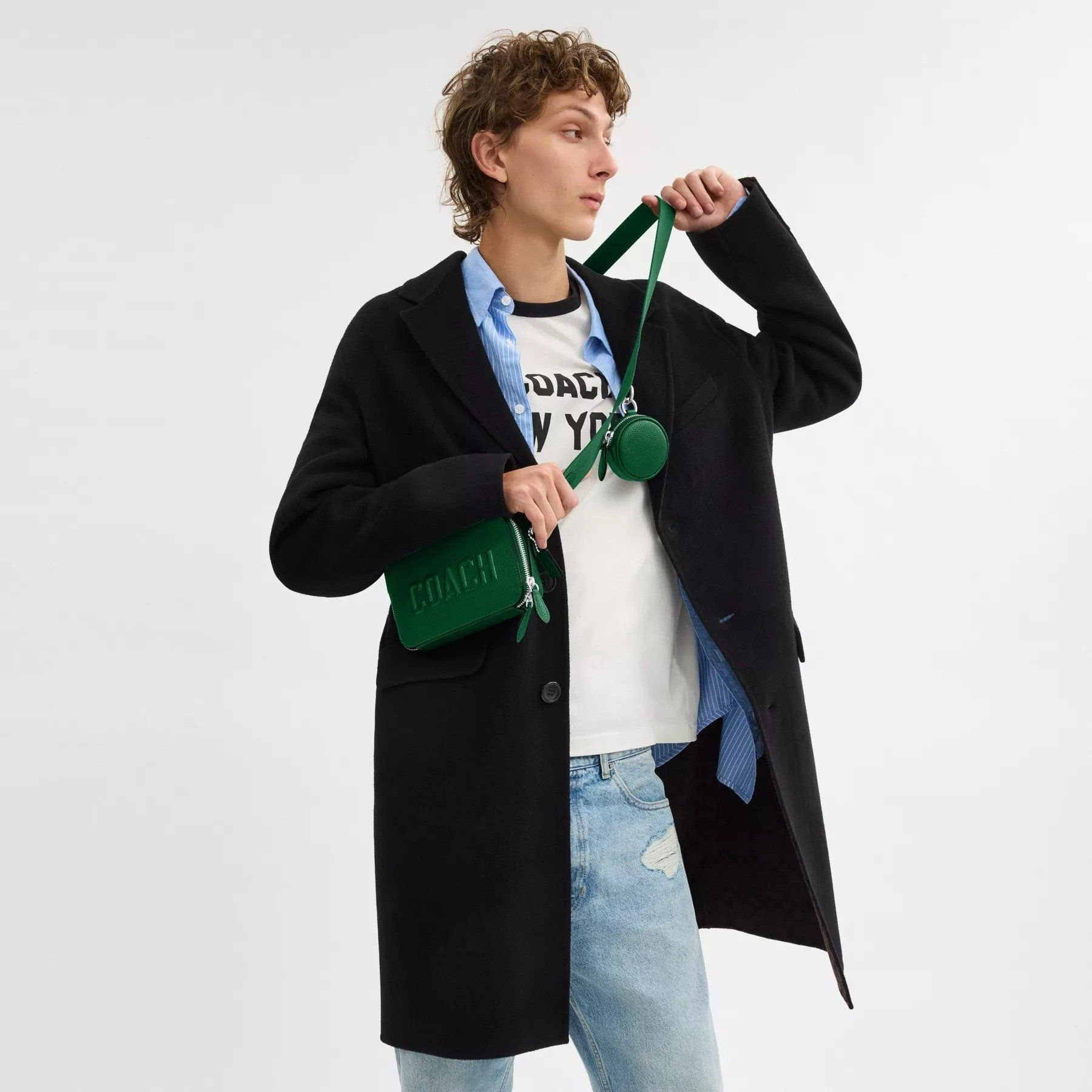 Alternative view of Túi Coach Charter Slim Crossbody Bag 'Green' CW540-XEQ