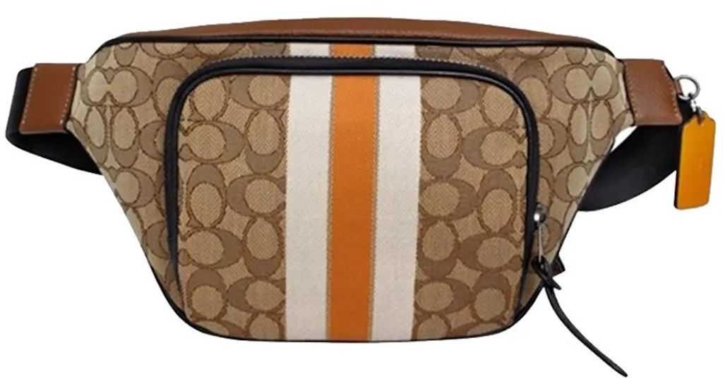Túi Coach Jacquard Thompson Belt Bag ‘Beige’ C5386-QBT0B