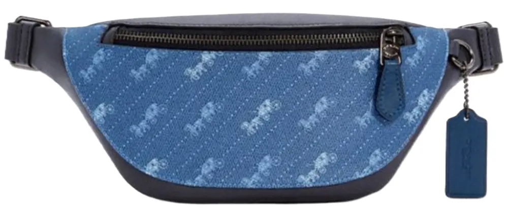 Túi Coach Warren Leather Shoulder Bag 'Navy' C4138-QBSP4