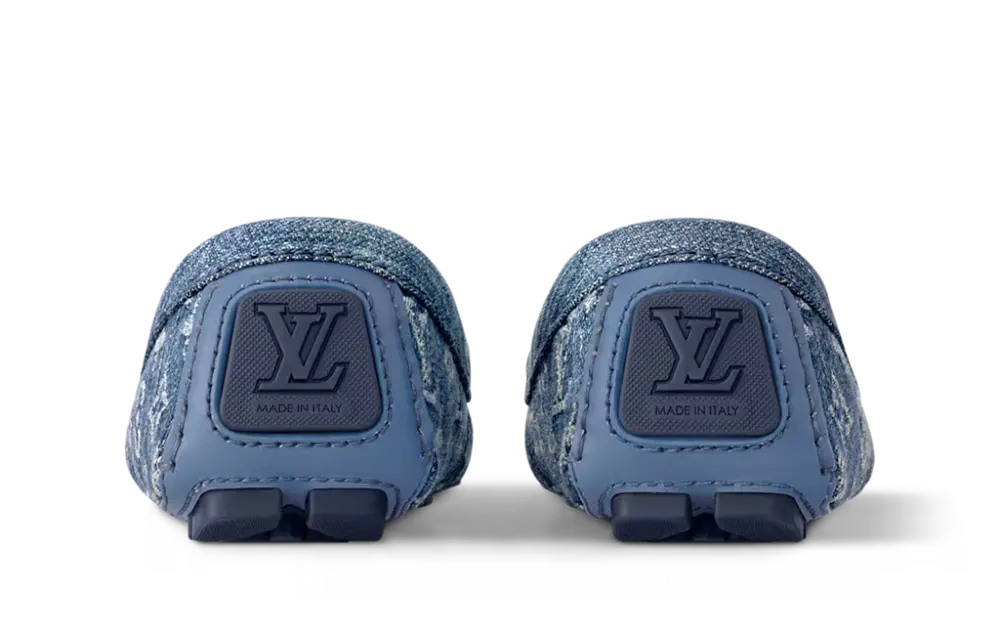 Giày Louis Vuitton Gloria Flat Loafer 'Blue' 1AGW33 - Ảnh 4