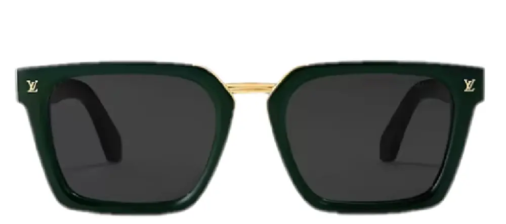 Kính Louis Vuitton LV Urban Square Sunglasses 'Black' Z2091E