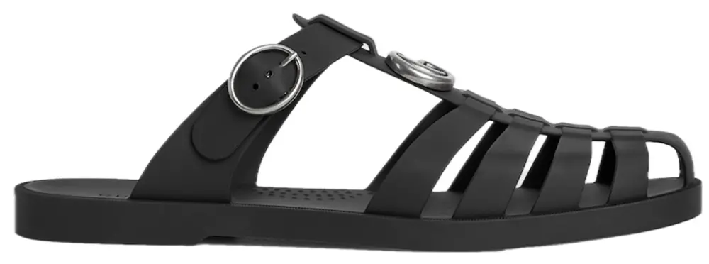 Dép Gucci Double G Mule 'Black' 812582-G8700-1000