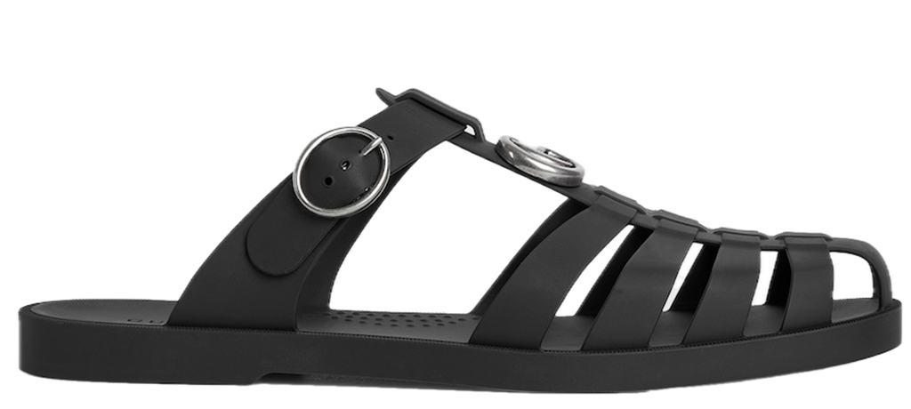 Dép Gucci Double G Mule 'Black' 812582-J8700-1000