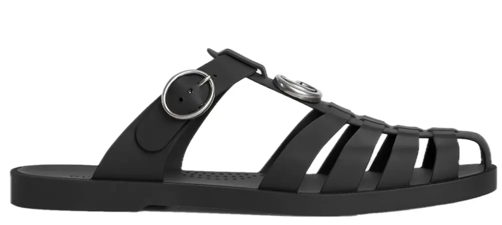 Dép Gucci Double G Mule 'Black' 812582-J8700-1000