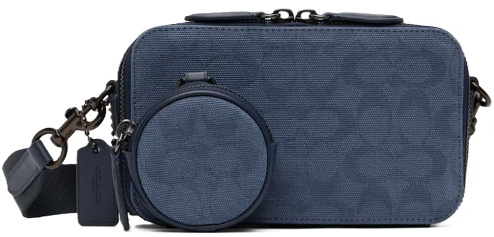 Túi Coach Charter Slim Crossbody Bag 'Blue' CU207-D61